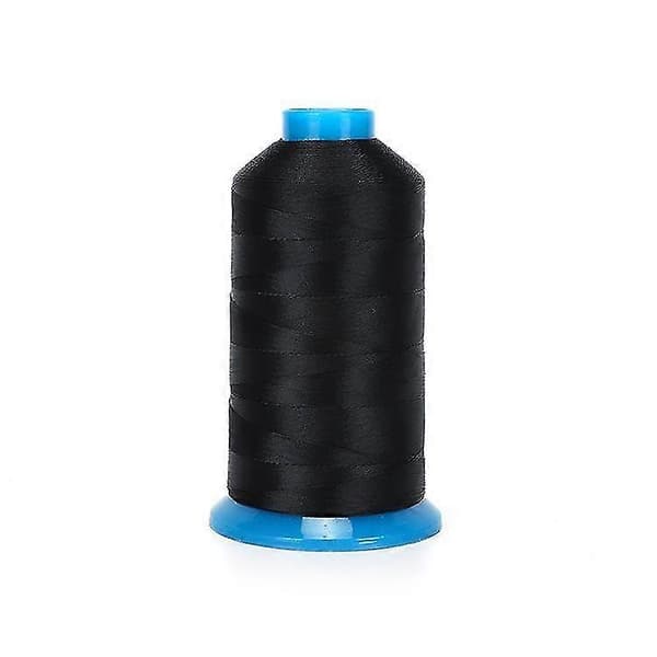 Kraftig Nylon Overlock Sytråd (Sort)