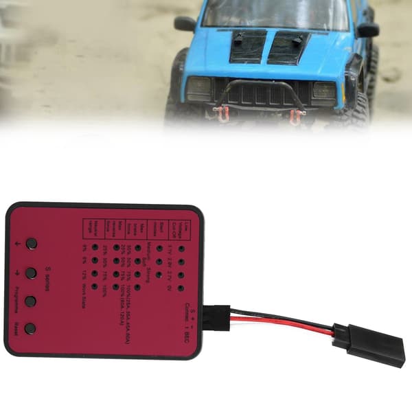 1:10 RC Bil Programmeringskort Fjernkontroll Tilbehør for Elektronisk Hastighetsregulator