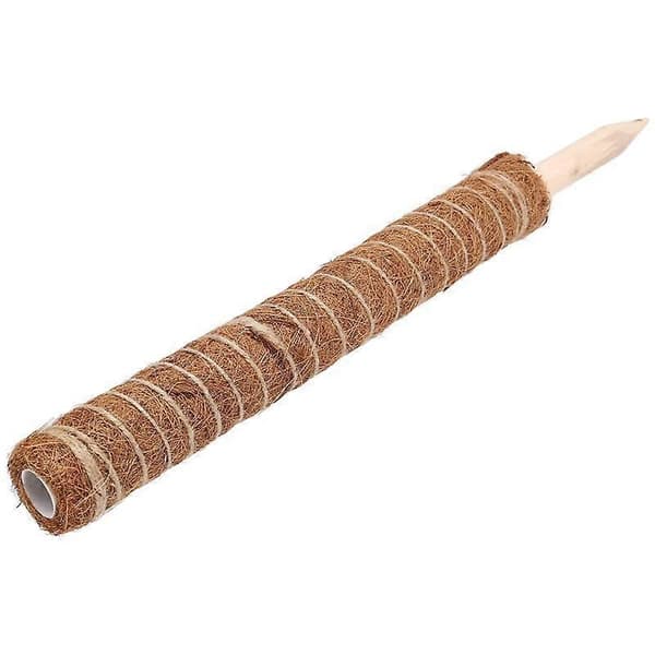 Forlenget kokosfiberstang, kokosfiberstøtte, plantestøtte 6 stk