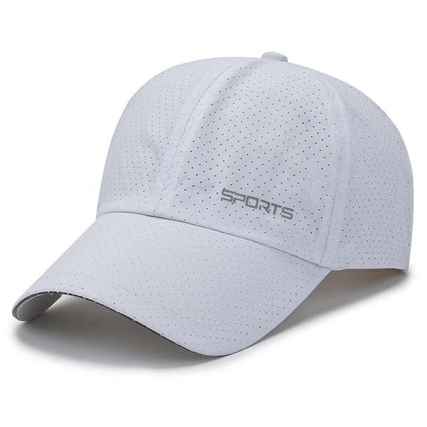 Sort - Justerbar Baseballkasket Golfhat Motorcykel Trucker Kasket St