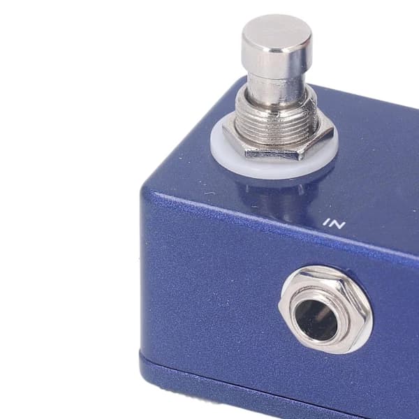 Multi-effekt Gitarpedal Aluminiumlegering Elektrisk Gitar Effektpedal for Opptreden DC 9V 12mA