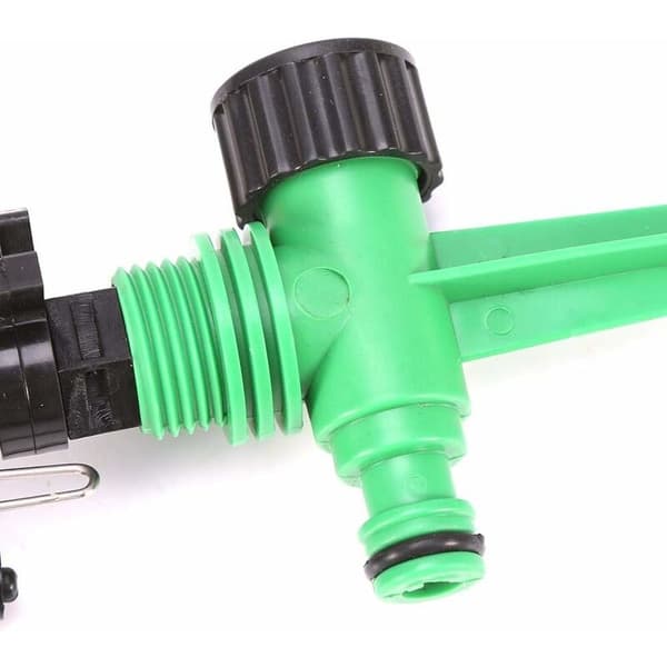 Adjustable Long-Range Grass Spreader, Rotating Garden Sprinkler for Circular Watering