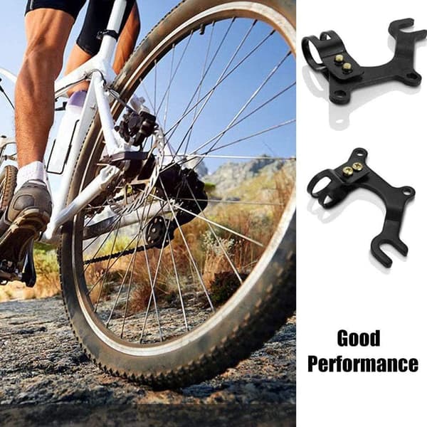 2 stk. cykelskivebremseadapter, skivebremsebeslag, monter skive