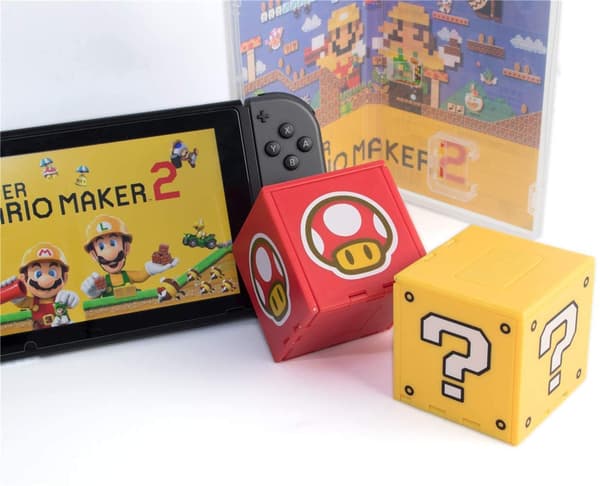 Switch-spilkortholder, spilkortholder til Nintendo Switch-spil med 16 pladser (gul)