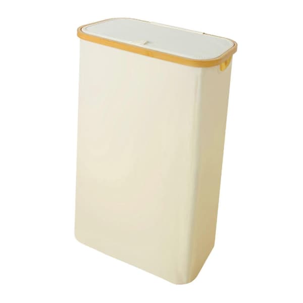 Laundry Basket, Dirty Clothes Hamper with Lid, Storage Basket, Clothes Storage Organizer for Indoor Laundry Storage