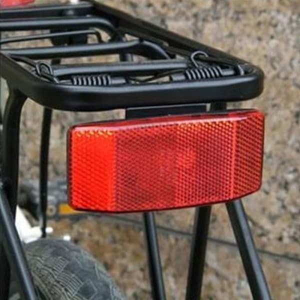 Cykel Baglygte Reflektor Til Bagagebærer Batterifri Aluminiumlegering Reflektor-tfrf