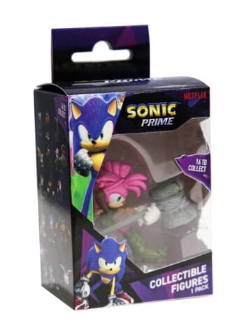 Sonic Figur Vindusboks 6,5 cm
