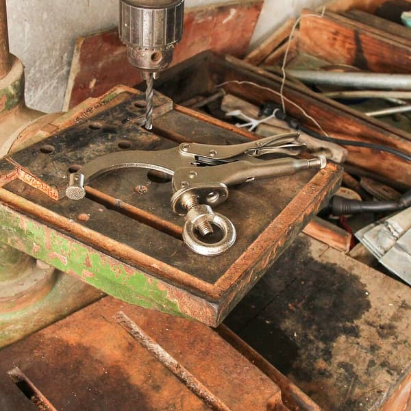 9\" Drill Press Locking Clamp, Drill Press, Heavy Duty Drill Press Locking Clamp KLB
