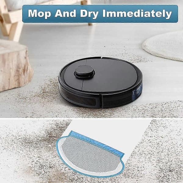 Replacement Mops, for Deebot Ozmo 950 920 Robotic Vacuum Cleaner, Yeedi 2 Hybrid Robotic Vacuum Cleaner