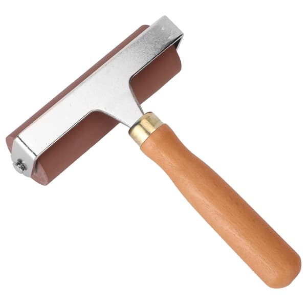 Brayer Blød Fleksibel Robust Holdbar Elastisk Gummirulle til Tryk Scrapbøger 10cm
