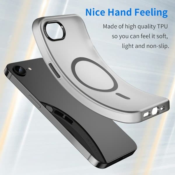 iPhone 16e Cover MagSafe Slim Mat Sort