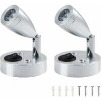 2-pak LED-spotlæselamper 12V, interiør LE