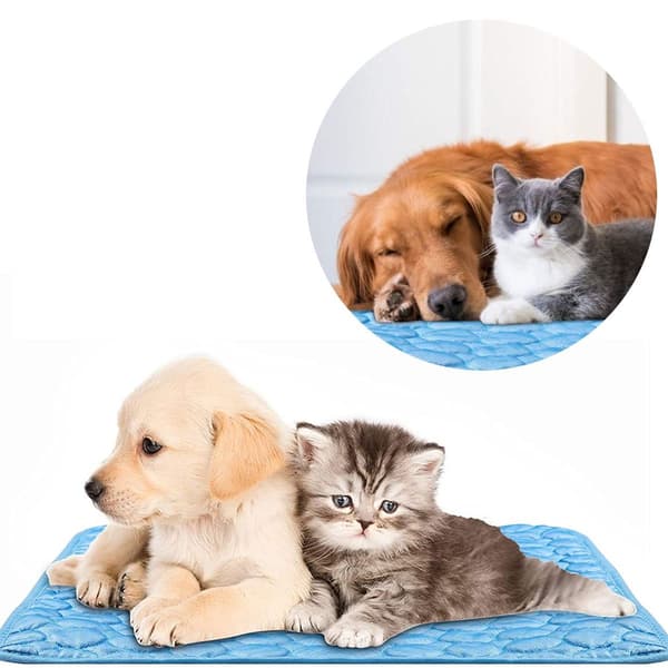 XiYee kølemåtte til hunde, kølemåtte til hunde, åndbar, selvkølende, ingen KLB