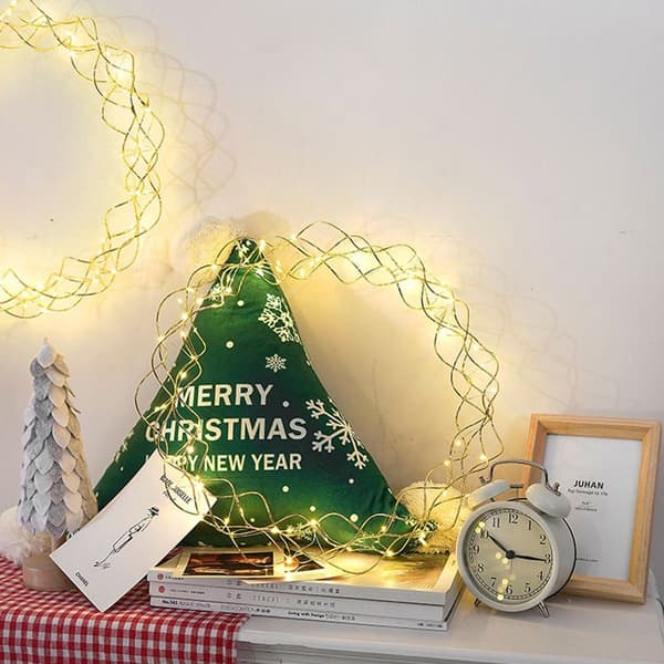 LED String Lights, Round Battery Operated String Lights for Home KLB