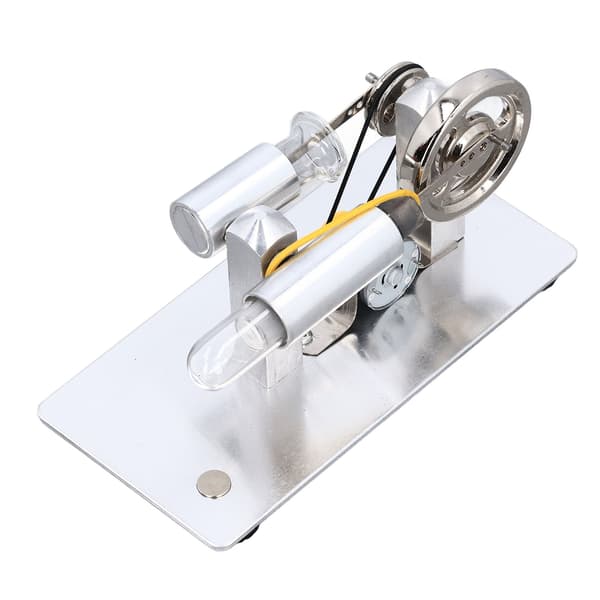 Stirlingmotor Modelsæt Fysisk Videnskab Pædagogisk LED Elgenerator Stirlingmotor Model