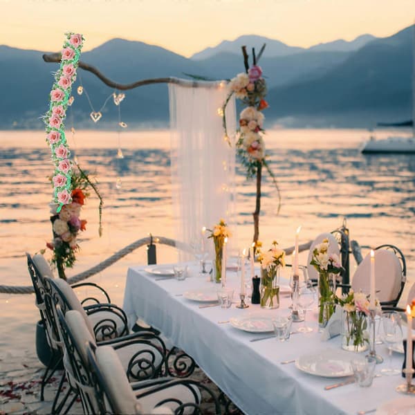 1 sæt blomsterskumkrans bryllupsblomsterhåndværk skumblok til bryllupsblomsterarrangementer