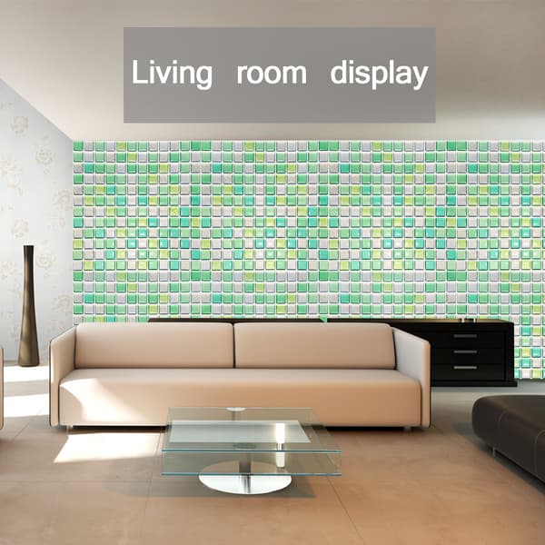 Self-Adhesive 3D Tile Wall Decal Sticker DIY Kitchen Bathroom Home Decor Wallpaper #yjc0020