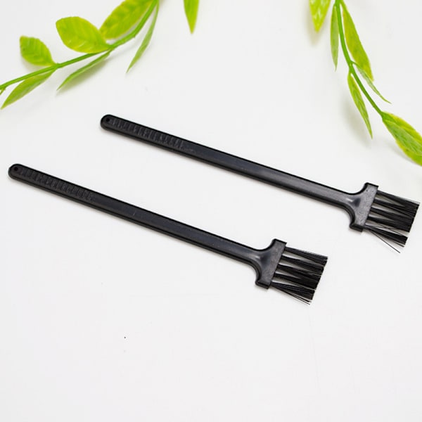 2 ST Computer Keyboard Cleaning Brush Small Portable PP Handle Nylon Antistatic Brushes for Computer and Small Space 2 Pack 2 Pack