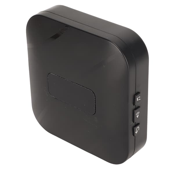 Patient Pager System 1 Transmitter 1 Receiver 4 Volume Levels LED Light Wireless Calling System for Family 100‑240V EU Plug
