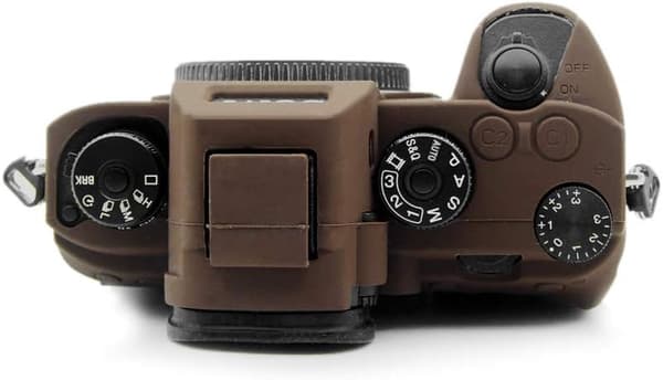 Etui til SONY A73 A7RM3 A7R3 III beskyttende etui (kaffe)