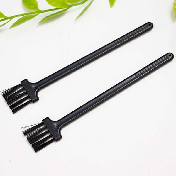 2 ST Computer Keyboard Cleaning Brush Small Portable PP Handle Nylon Antistatic Brushes for Computer and Small Space 2 Pack 2 Pack