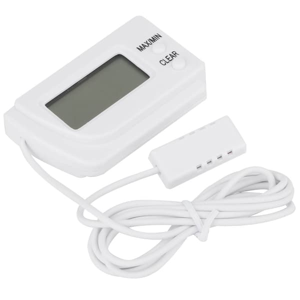 LCD-skjerm Digital Egginkubatortemometer Hygrometer med Fjernsensor