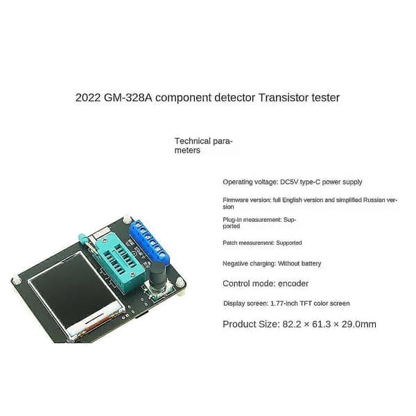 Gm328a Transistor er frekvensmåleinstrument