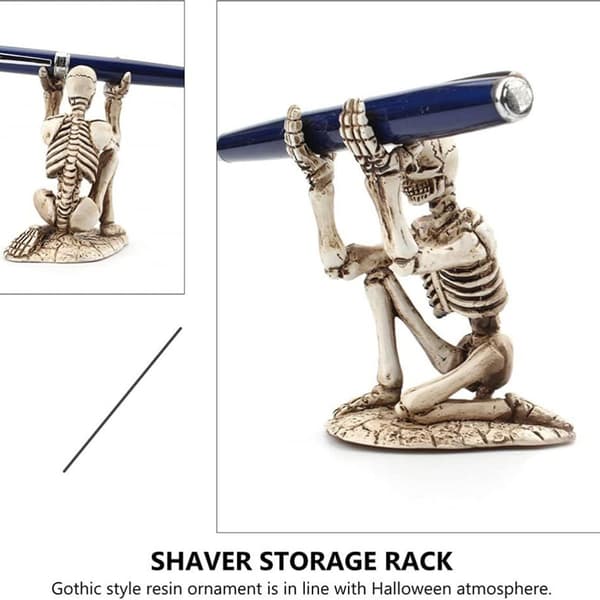 Skull Pen Holder Skeleton Pen Holder Resin Holder KLB