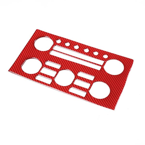 Soft Fiber Central Control CD Panel Frame Volume Cover Trim for R35 2008-2016