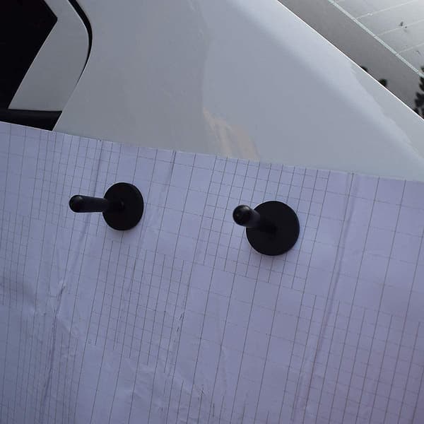 6-pak Vinyl Wrap-magneter, Værktøj til Vinyl Wrap, Klemme til Bilwrap