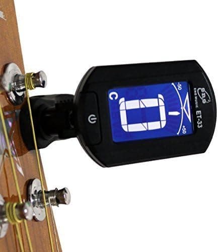 ET-33 KROMATISK KLIPP-PÅ för gitarr/bas/ukulele och violin
