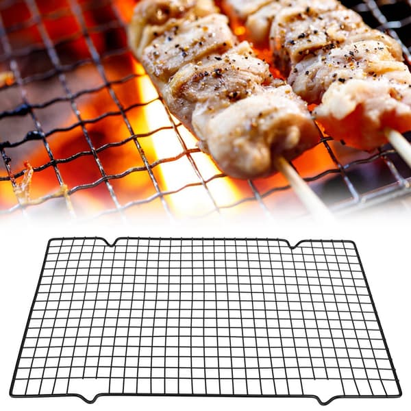 Rectangular BBQ Grill Net Grill Grate Outdoor Camping Picnic Tool