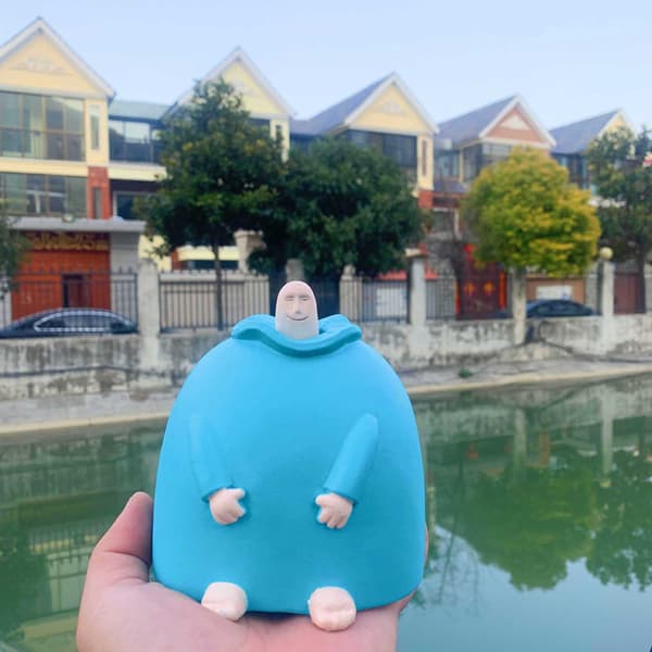 Funny Middle Finger Resin Decoration Middle Finger