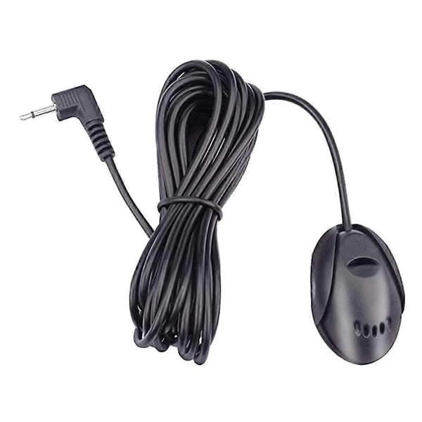 Bilmikrofon Mini 3,5 mm Kablet Mikrofon til Bilstereo Lyd GPS Håndfri