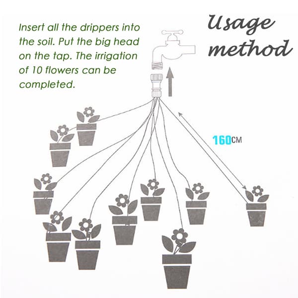 Drip Irrigation System Arrow Orchard Gardening Flower Dropper Drip Irrigation Tool