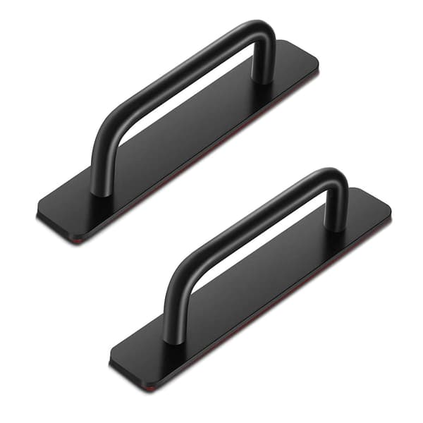Furniture Handle Set with 2 Handles, Door Handle, Drawer Handle, No Bumps