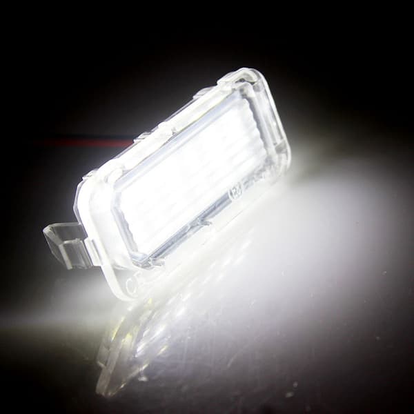 2 stk. LED-nummerpladelys Superstærke CanBus Nej