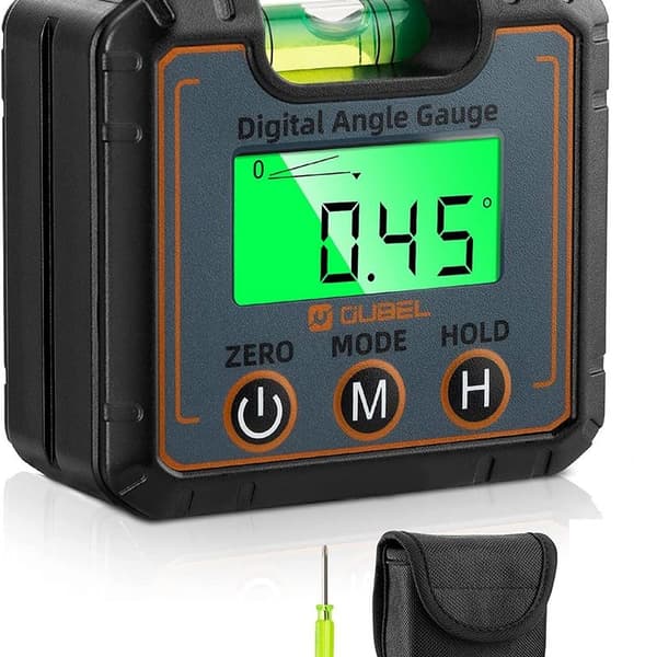 Digital vinkelmåler, helningsmåler, elektronisk vater med-FF-