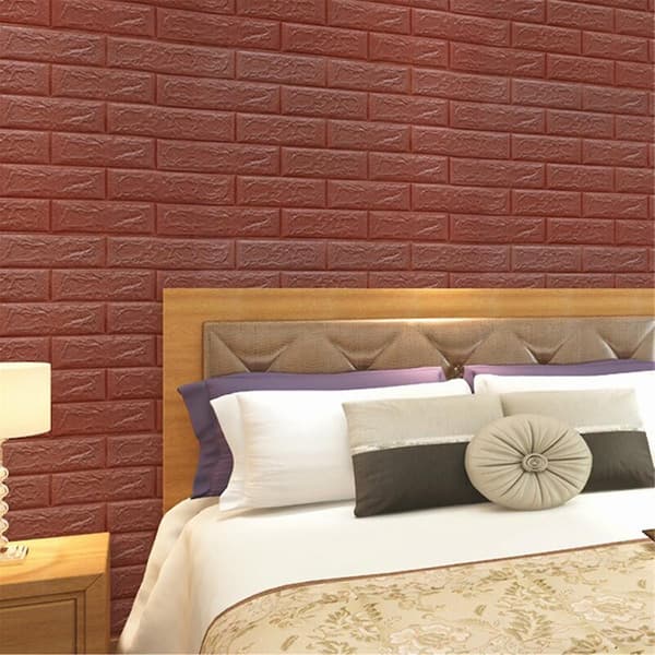 7.3D 3-dimensional Wall Decals Self-adhesive Wallpaper Anti-collision Decorative Decals 10 pcs