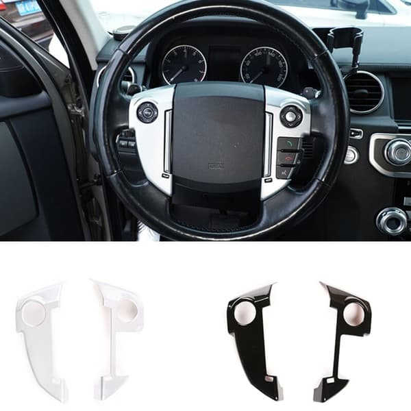 Decorative Steering Wheel Button Sticker, Accessory 2 2013-2015, Low Profile, Black