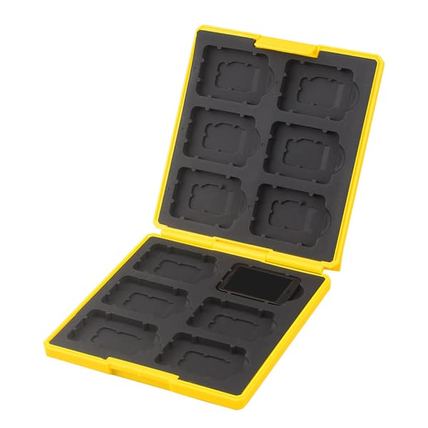 Game Card Case Multifunctional Holds 12 Large Cards 12 Small Cards Hard Shell Game Card Holder for Switch for OLED for Lite