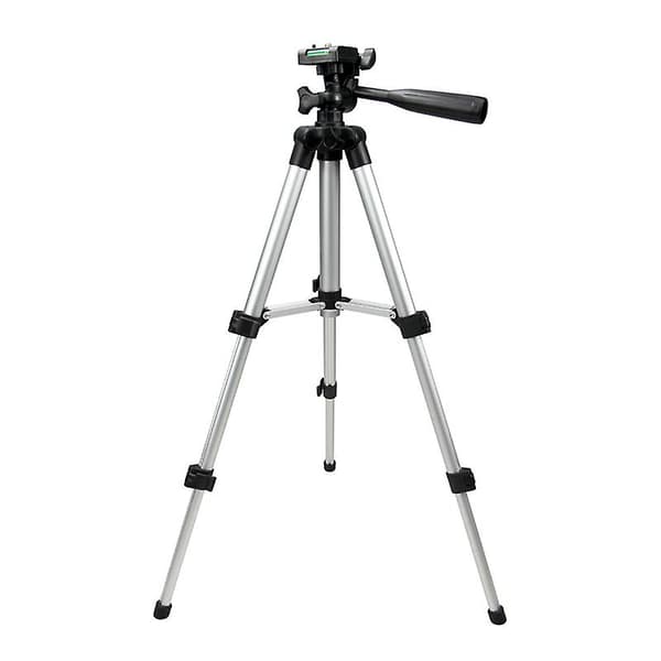 Universal Tripod Portable Digital Camera Camcorder Tripod Stand Flashlight Bracket Lightweight Aluminum for Canon Nikon Sony