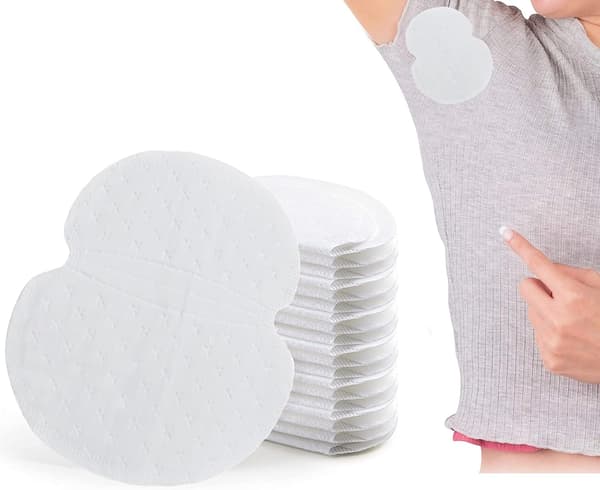 60 stk. antiperspirantputer, usynlige svetteputer for underarmer, komfortable