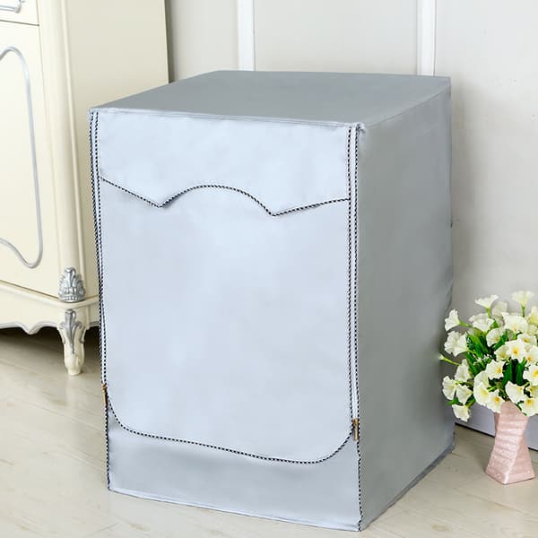 60 x 53 x 85 cm, Sølv Vanntett Vaskemaskin Trekk - Solbeskyttelse - For Frontmatet Tørketrommel
