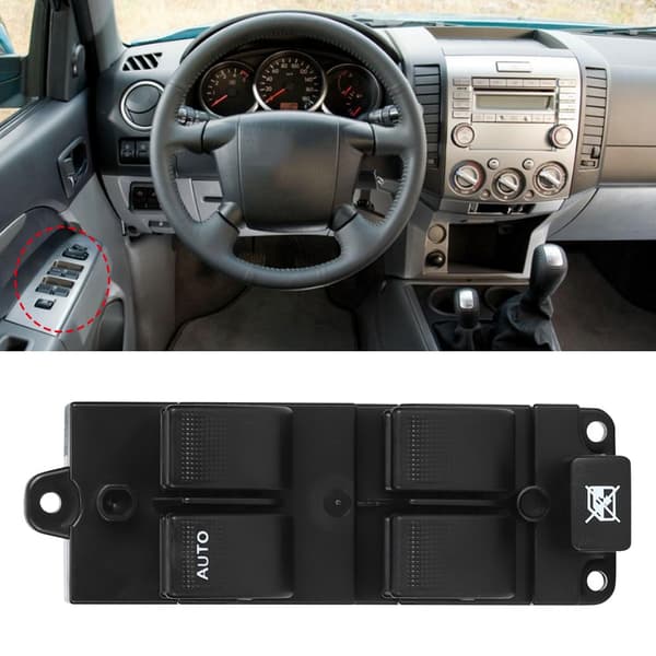 Electric Window Lifter Master Switch Fits Ford Ranger 2006-2012 UE8D-66-350 (Left)