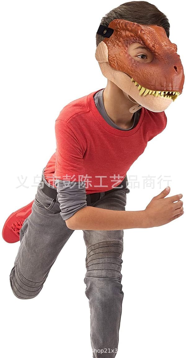 Jul sött djur Tyrannosaurus Rex dinosauriemask E E