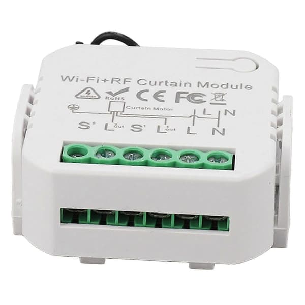 Wireless Roller Shutter Control Retrofit Set Wireless Switch for Roller Shutters Blinds Awnings Consists of RF Remote Control