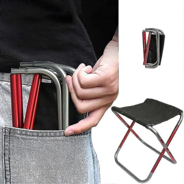 Camping Foldbar Skammel Mini Udendørs Foldbar Dovenskabsstol Sæde