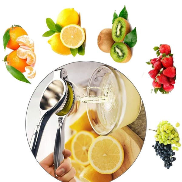 Citronpress Citrus Juicer Rustfrit Stål Manuel Håndpresse Juicer KLB