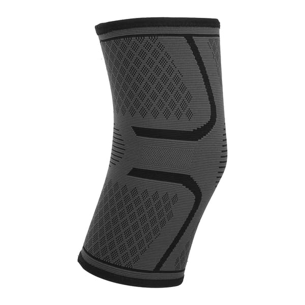 Compression Knee Pad Non-slip Athletic Protective Knee Brace for Cycling Running Black (Protective Knee Pad M)